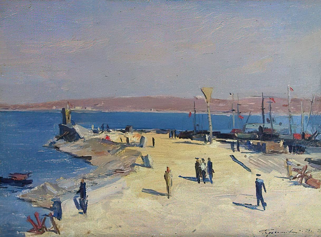 Леонид Герасимов. Анапа. 1945