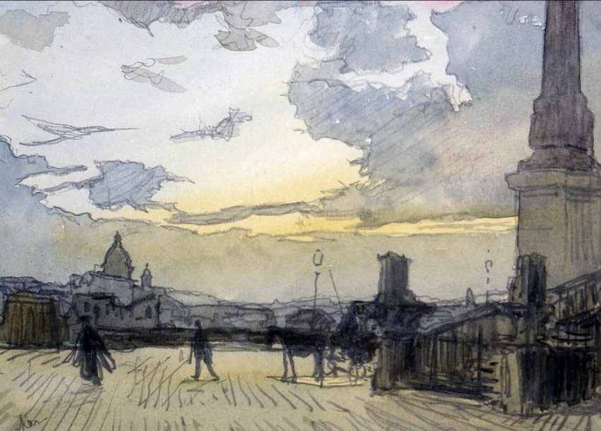 Бенуа Александр Николаевич. Рим. 1903 г.