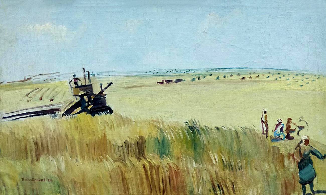 Кузнецов Павел Варфоломеевич. На Кубани. 1936 год.