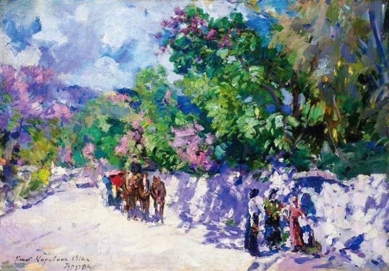 Константин Коровин. Гурзуф летом. 1916 год.
